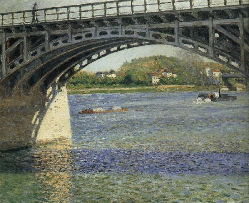 Gustave Caillebotte Bridge China oil painting art